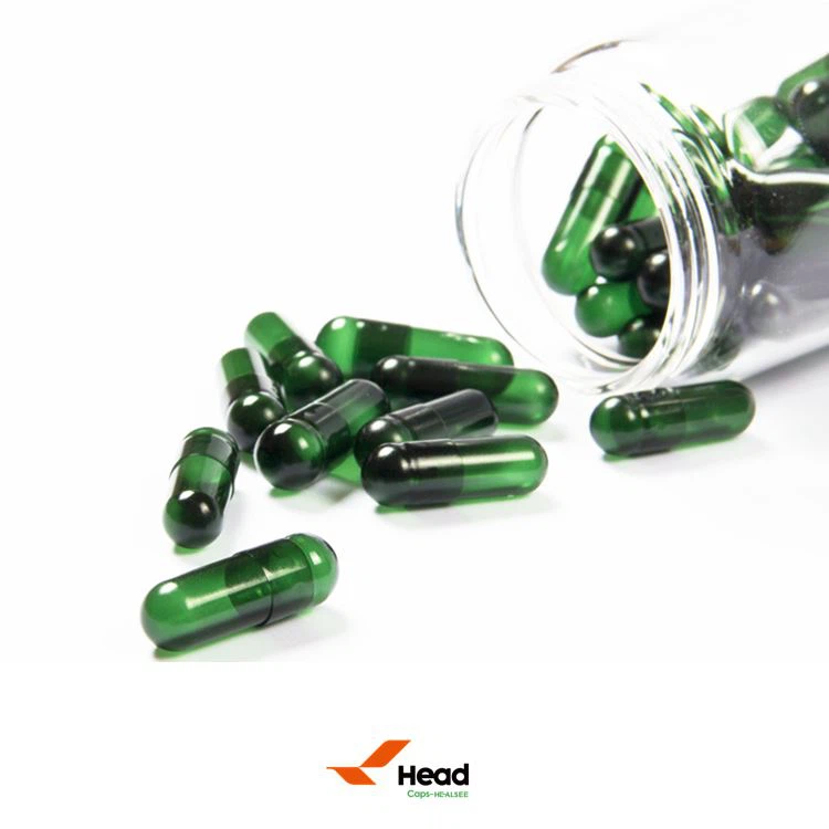 Green Transparent Capsule